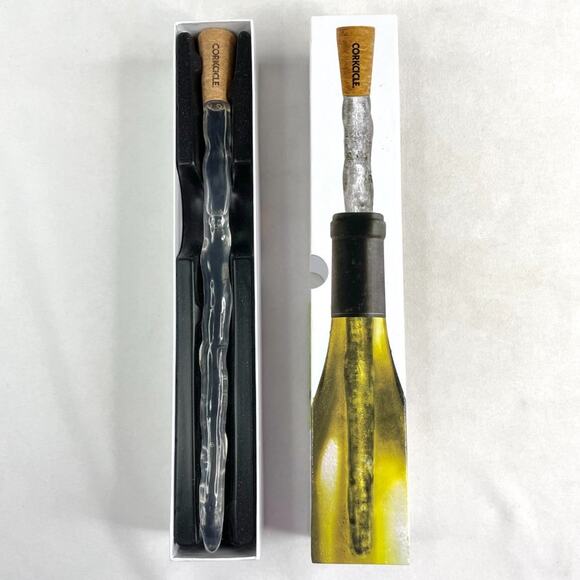 Corkcicle Classic Cork Reusable Wine Chiller - Picture 1 of 6